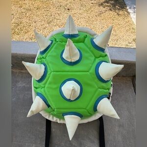 Bio Domes Green Spiked Backpack